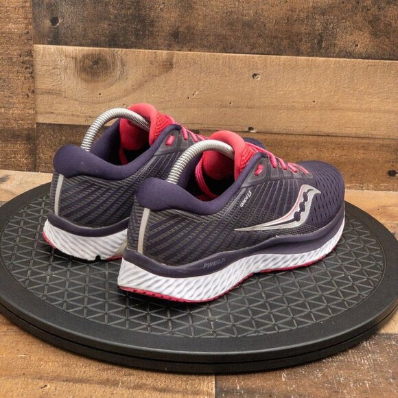 SAUCONY GUIDE 13 WOMENS ATHLETIC SHOES RUNNING WALKING GYM PURPLE LOW SIZE 10 - Picture 8 of 9